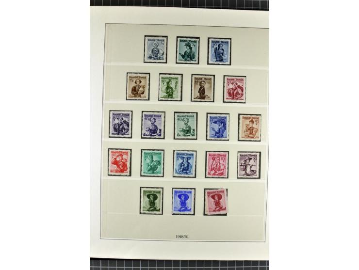 1850/2011, postfrische, ungebrauchte und gestempelte Sammlung, oft in beiden Erhaltungen gesammelt, mit u.a. Mi.-Nr. 161-77, 