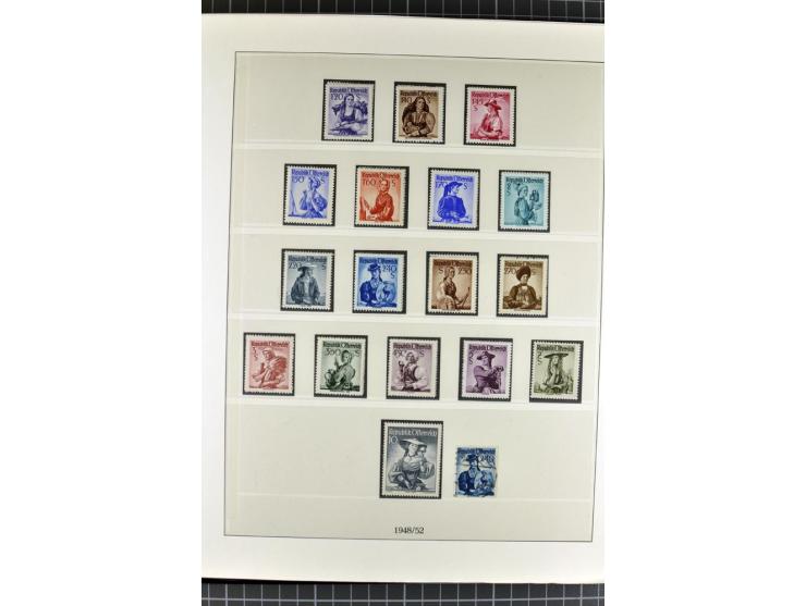 1850/2011, postfrische, ungebrauchte und gestempelte Sammlung, oft in beiden Erhaltungen gesammelt, mit u.a. Mi.-Nr. 161-77, 