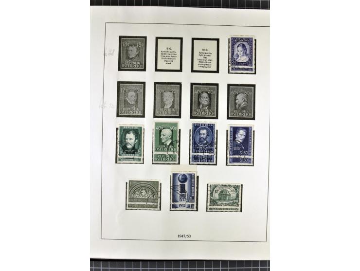 1850/2011, postfrische, ungebrauchte und gestempelte Sammlung, oft in beiden Erhaltungen gesammelt, mit u.a. Mi.-Nr. 161-77, 
