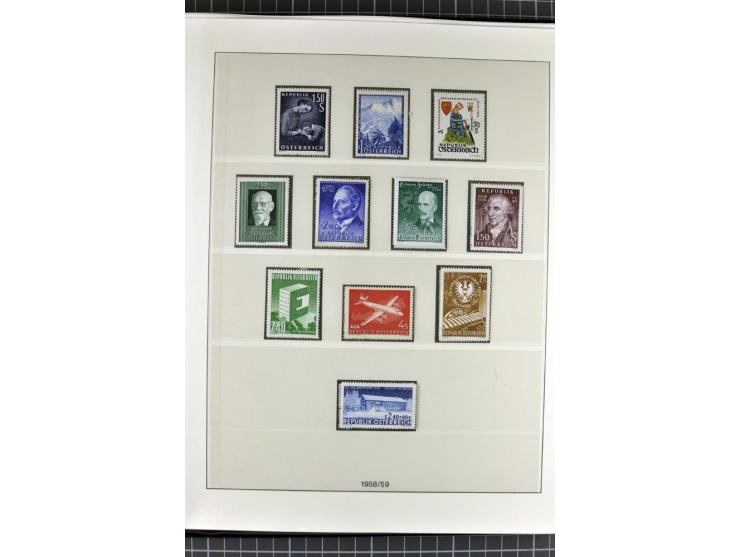 1850/2011, postfrische, ungebrauchte und gestempelte Sammlung, oft in beiden Erhaltungen gesammelt, mit u.a. Mi.-Nr. 161-77, 