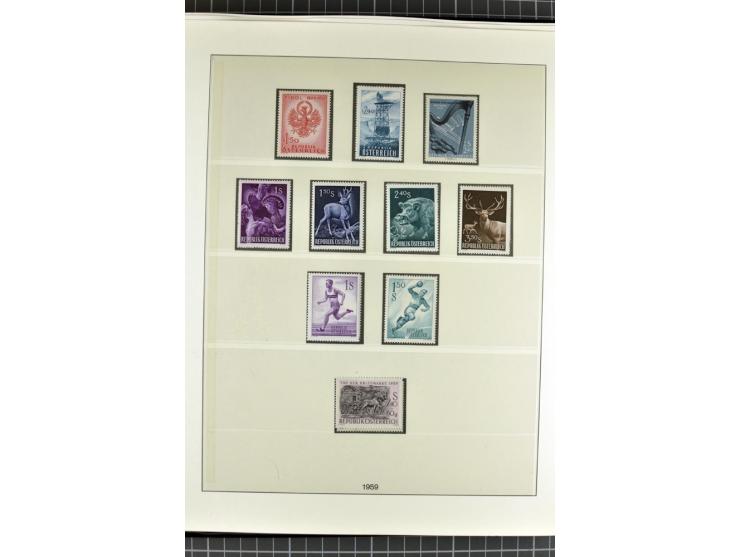 1850/2011, postfrische, ungebrauchte und gestempelte Sammlung, oft in beiden Erhaltungen gesammelt, mit u.a. Mi.-Nr. 161-77, 