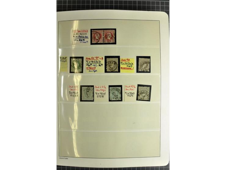 1850/1985 (ca.), postfrische, ungebrauchte und gestempelte Sammlung , gut besetzt mit u.a. Dollfuß und Blitz/Maske, teils etw