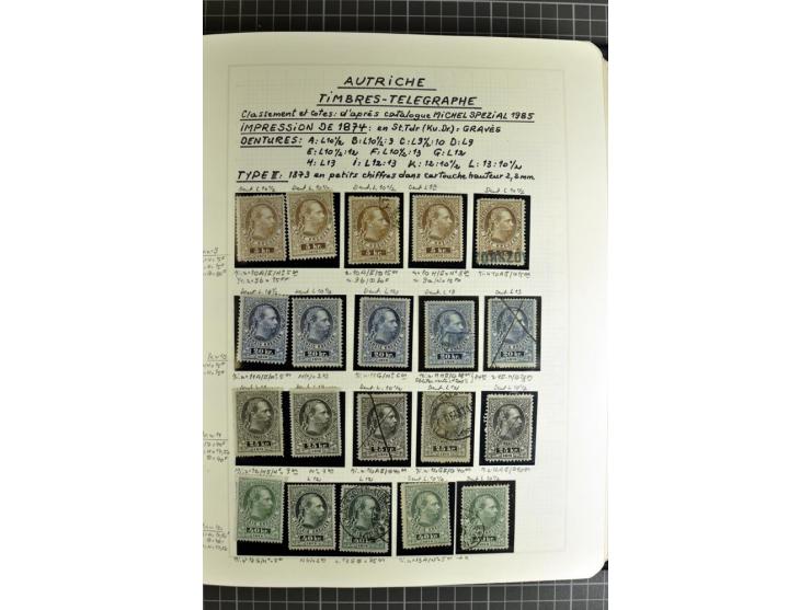 1850/1985 (ca.), postfrische, ungebrauchte und gestempelte Sammlung , gut besetzt mit u.a. Dollfuß und Blitz/Maske, teils etw