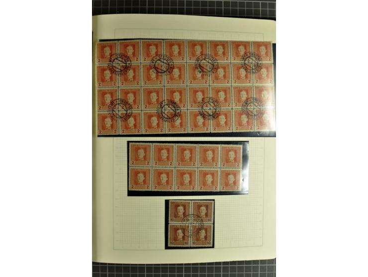 1850/1985 (ca.), postfrische, ungebrauchte und gestempelte Sammlung , gut besetzt mit u.a. Dollfuß und Blitz/Maske, teils etw