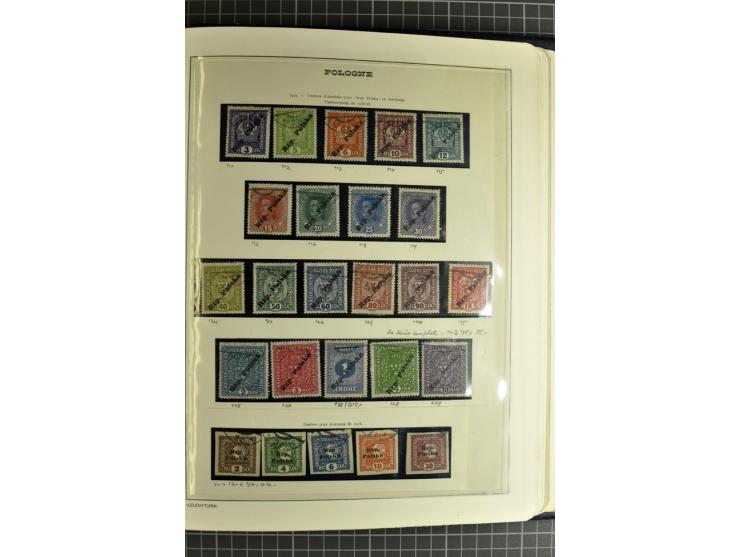 1850/1985 (ca.), postfrische, ungebrauchte und gestempelte Sammlung , gut besetzt mit u.a. Dollfuß und Blitz/Maske, teils etw