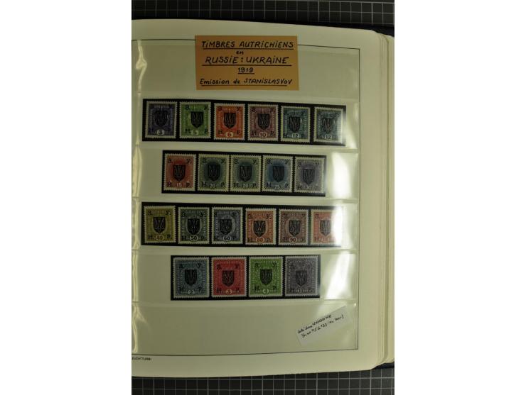 1850/1985 (ca.), postfrische, ungebrauchte und gestempelte Sammlung , gut besetzt mit u.a. Dollfuß und Blitz/Maske, teils etw