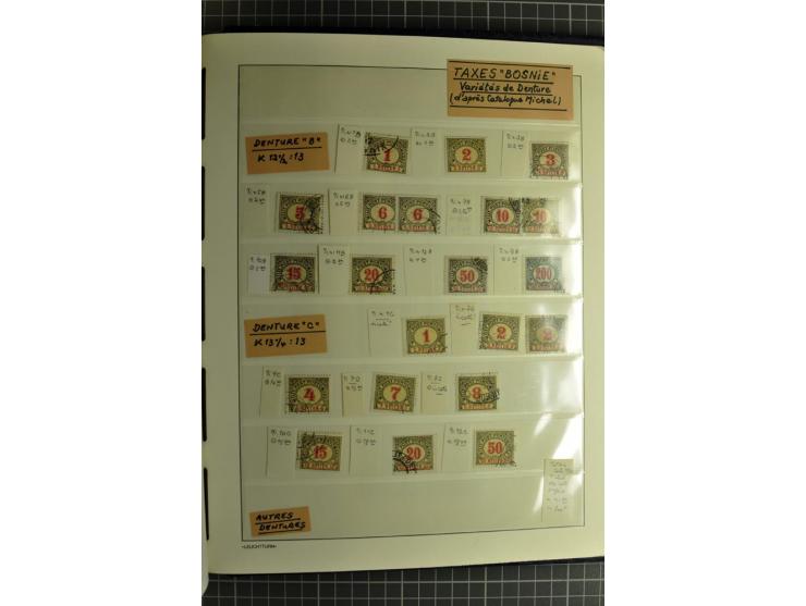 1850/1985 (ca.), postfrische, ungebrauchte und gestempelte Sammlung , gut besetzt mit u.a. Dollfuß und Blitz/Maske, teils etw
