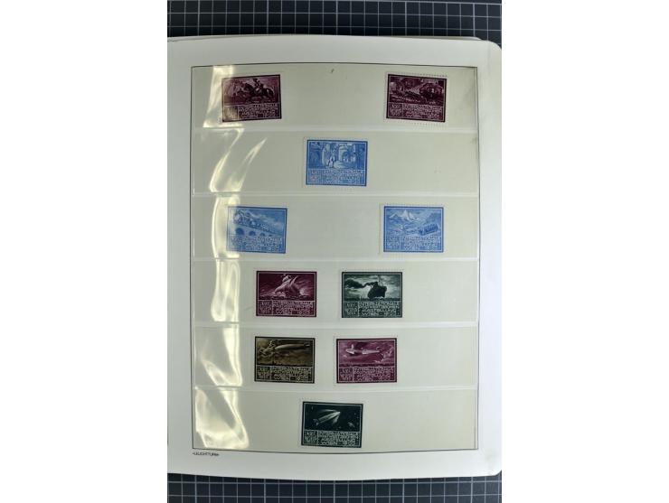 1850/1985 (ca.), postfrische, ungebrauchte und gestempelte Sammlung , gut besetzt mit u.a. Dollfuß und Blitz/Maske, teils etw