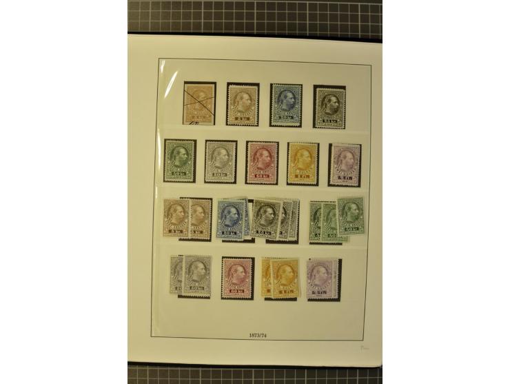 1850/1922, postfrische, ungebrauchte und gestempelte sehr reichhaltige Sammlung, meist mehrfach gesammelt mit u.a. Mi.-Nr. 1 