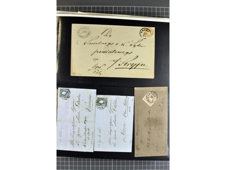 1850/1922, postfrische, ungebrauchte und gestempelte sehr reichhaltige Sammlung, meist mehrfach gesammelt mit u.a. Mi.-Nr. 1 