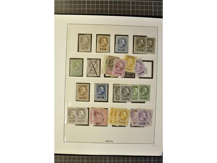 1850/1922, postfrische, ungebrauchte und gestempelte sehr reichhaltige Sammlung, meist mehrfach gesammelt mit u.a. Mi.-Nr. 1 