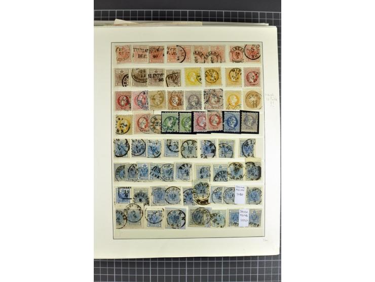 1850/1922, postfrische, ungebrauchte und gestempelte sehr reichhaltige Sammlung, meist mehrfach gesammelt mit u.a. Mi.-Nr. 1 