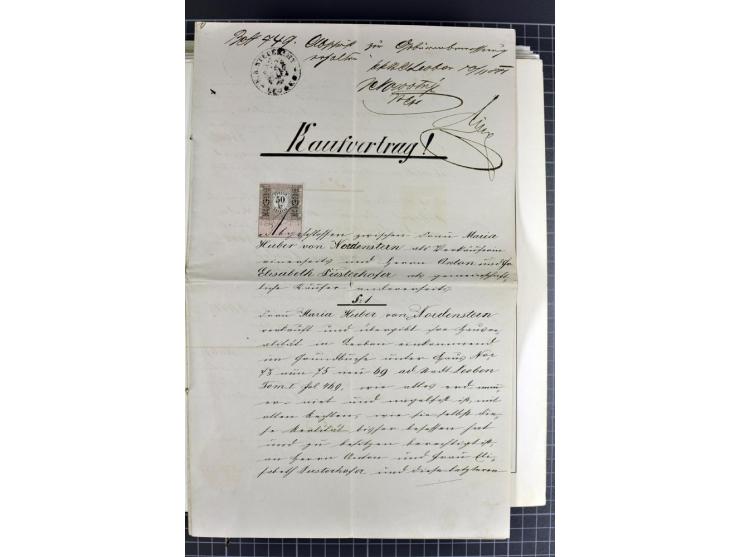 1850/1922, postfrische, ungebrauchte und gestempelte sehr reichhaltige Sammlung, meist mehrfach gesammelt mit u.a. Mi.-Nr. 1 