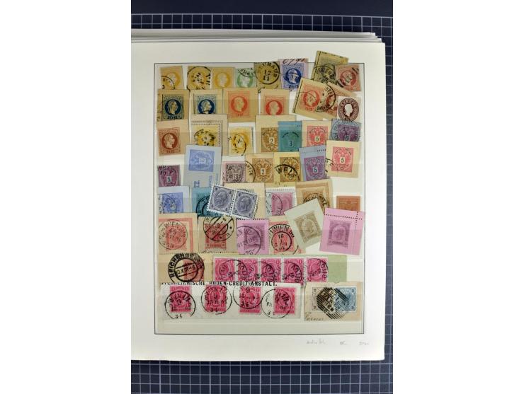 1850/1922, postfrische, ungebrauchte und gestempelte sehr reichhaltige Sammlung, meist mehrfach gesammelt mit u.a. Mi.-Nr. 1 