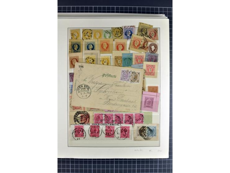 1850/1922, postfrische, ungebrauchte und gestempelte sehr reichhaltige Sammlung, meist mehrfach gesammelt mit u.a. Mi.-Nr. 1 
