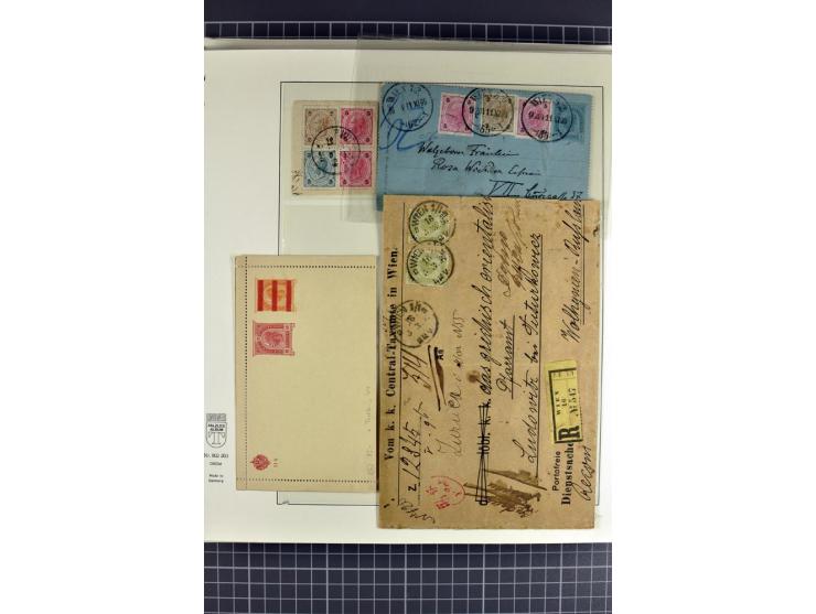 1850/1922, postfrische, ungebrauchte und gestempelte sehr reichhaltige Sammlung, meist mehrfach gesammelt mit u.a. Mi.-Nr. 1 