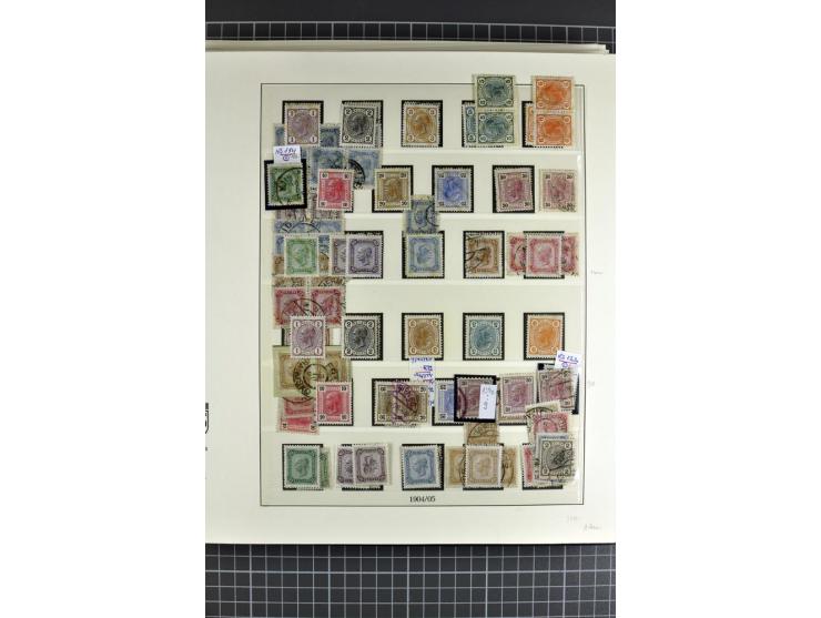 1850/1922, postfrische, ungebrauchte und gestempelte sehr reichhaltige Sammlung, meist mehrfach gesammelt mit u.a. Mi.-Nr. 1 