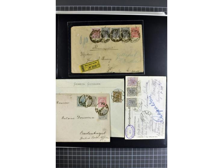 1850/1922, postfrische, ungebrauchte und gestempelte sehr reichhaltige Sammlung, meist mehrfach gesammelt mit u.a. Mi.-Nr. 1 