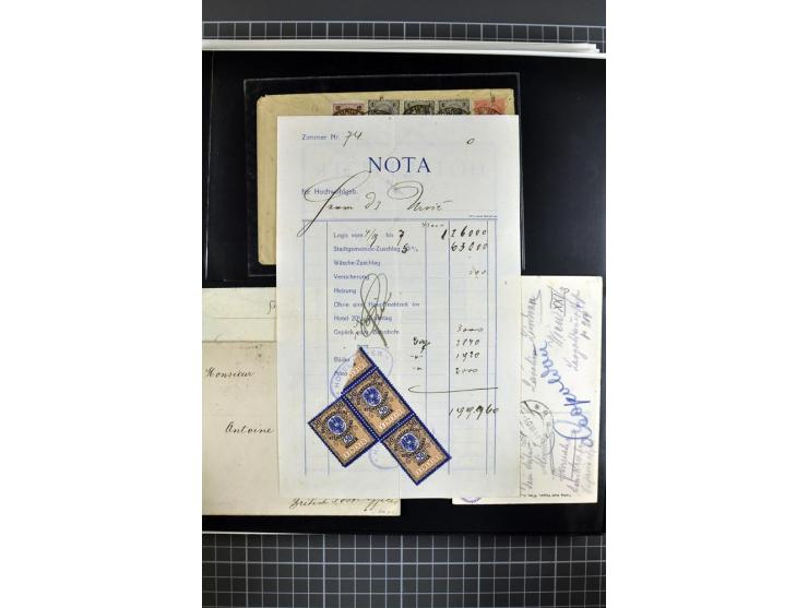 1850/1922, postfrische, ungebrauchte und gestempelte sehr reichhaltige Sammlung, meist mehrfach gesammelt mit u.a. Mi.-Nr. 1 