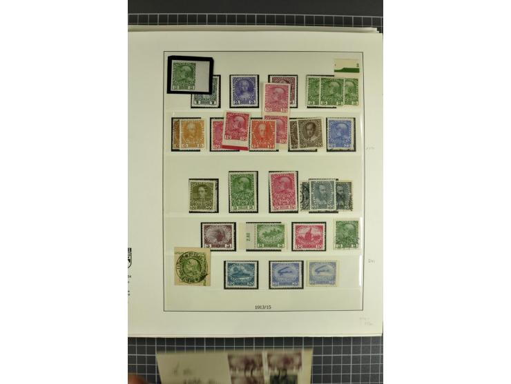 1850/1922, postfrische, ungebrauchte und gestempelte sehr reichhaltige Sammlung, meist mehrfach gesammelt mit u.a. Mi.-Nr. 1 