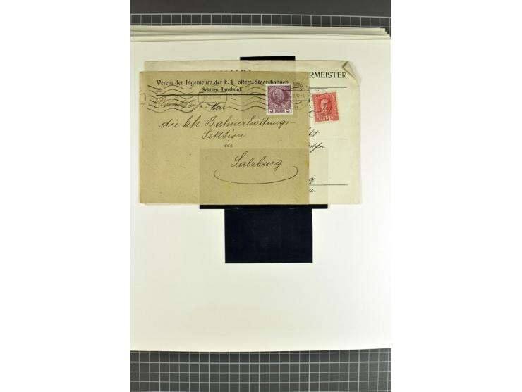 1850/1922, postfrische, ungebrauchte und gestempelte sehr reichhaltige Sammlung, meist mehrfach gesammelt mit u.a. Mi.-Nr. 1 