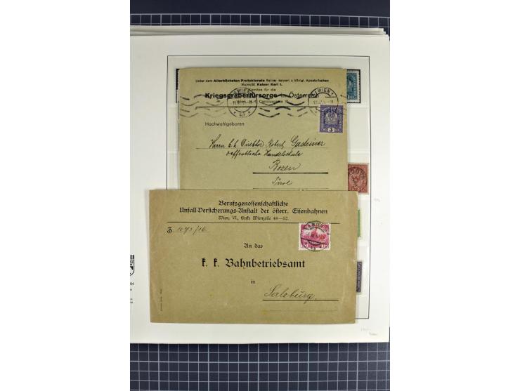 1850/1922, postfrische, ungebrauchte und gestempelte sehr reichhaltige Sammlung, meist mehrfach gesammelt mit u.a. Mi.-Nr. 1 