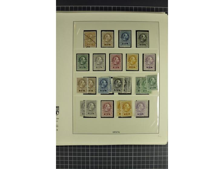 1850/1922, postfrische, ungebrauchte und gestempelte sehr reichhaltige Sammlung, meist mehrfach gesammelt mit u.a. Mi.-Nr. 1 