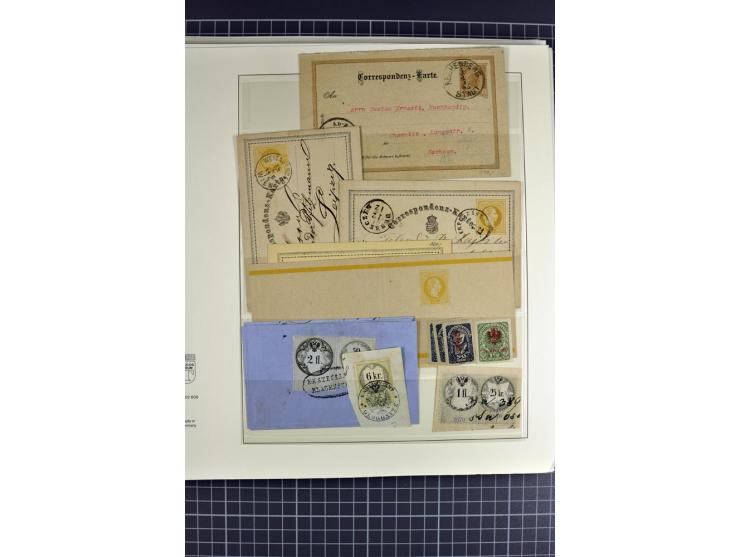 1850/1922, postfrische, ungebrauchte und gestempelte sehr reichhaltige Sammlung, meist mehrfach gesammelt mit u.a. Mi.-Nr. 1 
