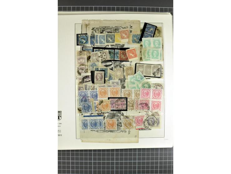 1850/1922, postfrische, ungebrauchte und gestempelte sehr reichhaltige Sammlung, meist mehrfach gesammelt mit u.a. Mi.-Nr. 1 