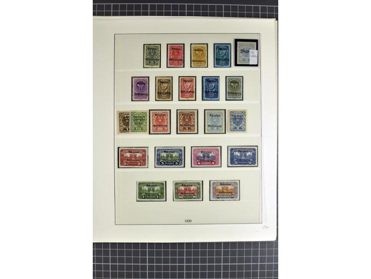 1850/1922, postfrische, ungebrauchte und gestempelte sehr reichhaltige Sammlung, meist mehrfach gesammelt mit u.a. Mi.-Nr. 1 