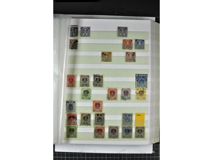 1850/1937, gestempelte Sammlung mit u.a. Mi.-Nr. 1 (7), 2 (3), 161-77, 555, 556, 558 etc., dazu Porto und Gebiete