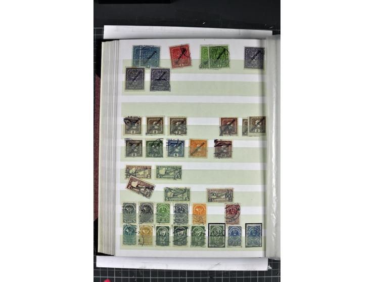 1850/1937, gestempelte Sammlung mit u.a. Mi.-Nr. 1 (7), 2 (3), 161-77, 555, 556, 558 etc., dazu Porto und Gebiete