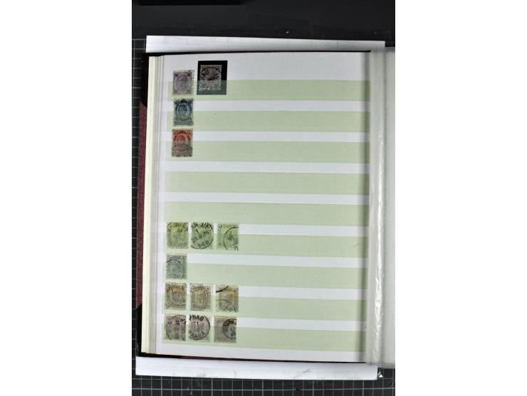 1850/1937, gestempelte Sammlung mit u.a. Mi.-Nr. 1 (7), 2 (3), 161-77, 555, 556, 558 etc., dazu Porto und Gebiete