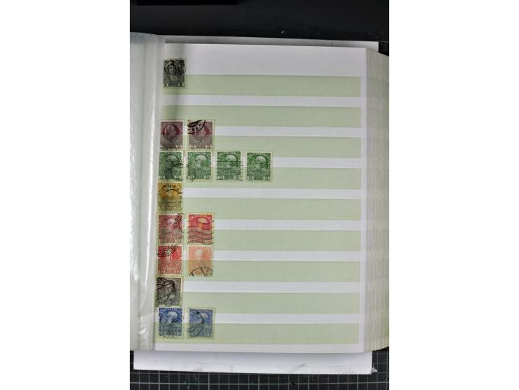 1850/1937, gestempelte Sammlung mit u.a. Mi.-Nr. 1 (7), 2 (3), 161-77, 555, 556, 558 etc., dazu Porto und Gebiete