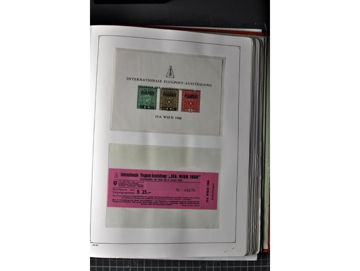 1945/74, postfrische Sammlung, in den Hauptnr. kpl. mit Renner-Blocks