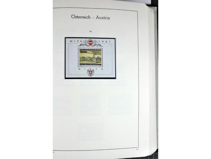 1945/2006, ab Mi.-Nr. 697 in den Hauptnummern bis auf Renner geschnitten und Mi.-Nr. 952-954 (ungebraucht) kpl. postfrische S