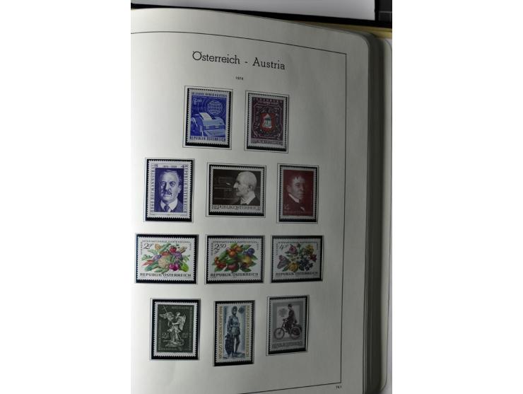 1945/2006, ab Mi.-Nr. 697 in den Hauptnummern bis auf Renner geschnitten und Mi.-Nr. 952-954 (ungebraucht) kpl. postfrische S