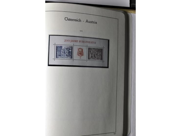 1945/2006, ab Mi.-Nr. 697 in den Hauptnummern bis auf Renner geschnitten und Mi.-Nr. 952-954 (ungebraucht) kpl. postfrische S