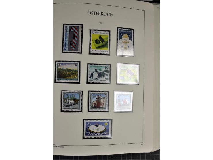 1945/2006, ab Mi.-Nr. 697 in den Hauptnummern bis auf Renner geschnitten und Mi.-Nr. 952-954 (ungebraucht) kpl. postfrische S