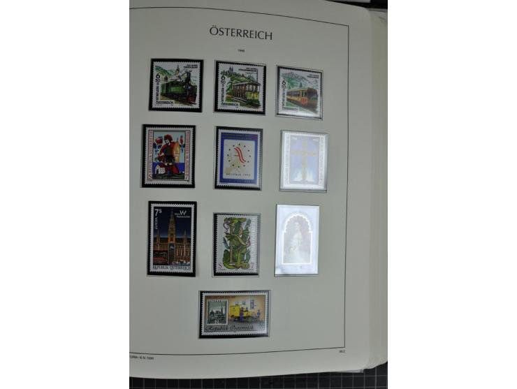 1945/2006, ab Mi.-Nr. 697 in den Hauptnummern bis auf Renner geschnitten und Mi.-Nr. 952-954 (ungebraucht) kpl. postfrische S