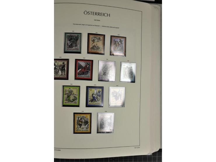 1945/2006, ab Mi.-Nr. 697 in den Hauptnummern bis auf Renner geschnitten und Mi.-Nr. 952-954 (ungebraucht) kpl. postfrische S