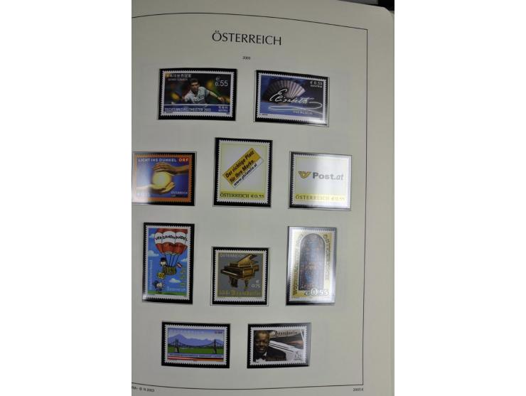 1945/2006, ab Mi.-Nr. 697 in den Hauptnummern bis auf Renner geschnitten und Mi.-Nr. 952-954 (ungebraucht) kpl. postfrische S