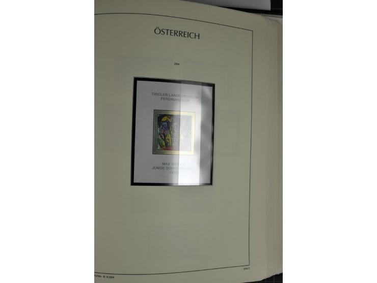 1945/2006, ab Mi.-Nr. 697 in den Hauptnummern bis auf Renner geschnitten und Mi.-Nr. 952-954 (ungebraucht) kpl. postfrische S