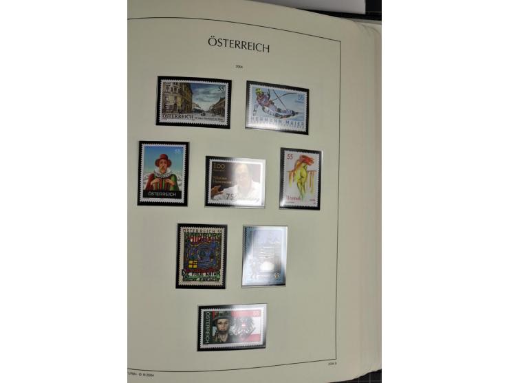 1945/2006, ab Mi.-Nr. 697 in den Hauptnummern bis auf Renner geschnitten und Mi.-Nr. 952-954 (ungebraucht) kpl. postfrische S