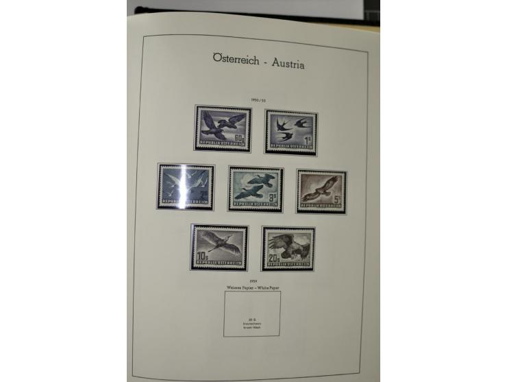 1945/2006, ab Mi.-Nr. 697 in den Hauptnummern bis auf Renner geschnitten und Mi.-Nr. 952-954 (ungebraucht) kpl. postfrische S