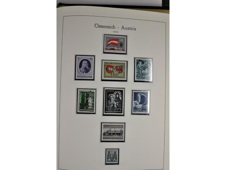 1945/2006, ab Mi.-Nr. 697 in den Hauptnummern bis auf Renner geschnitten und Mi.-Nr. 952-954 (ungebraucht) kpl. postfrische S