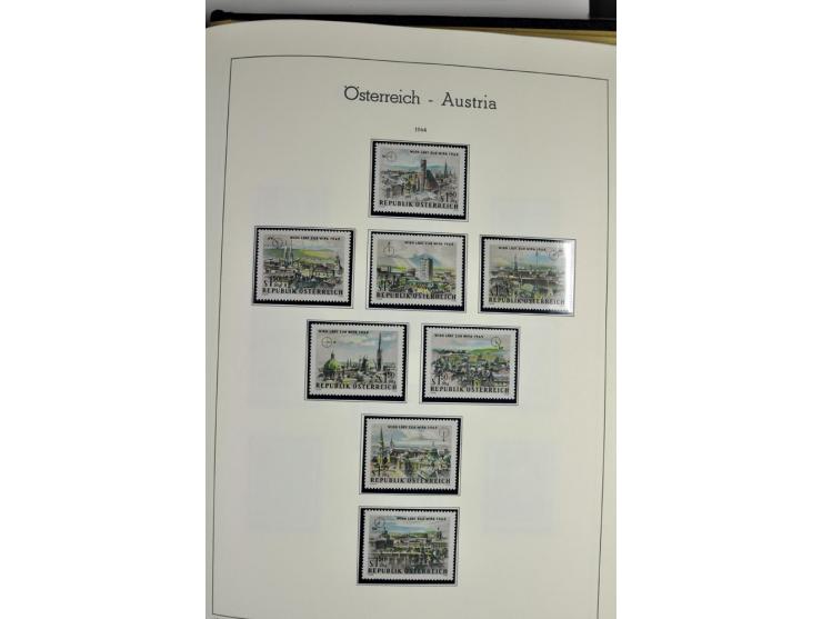 1945/2006, ab Mi.-Nr. 697 in den Hauptnummern bis auf Renner geschnitten und Mi.-Nr. 952-954 (ungebraucht) kpl. postfrische S