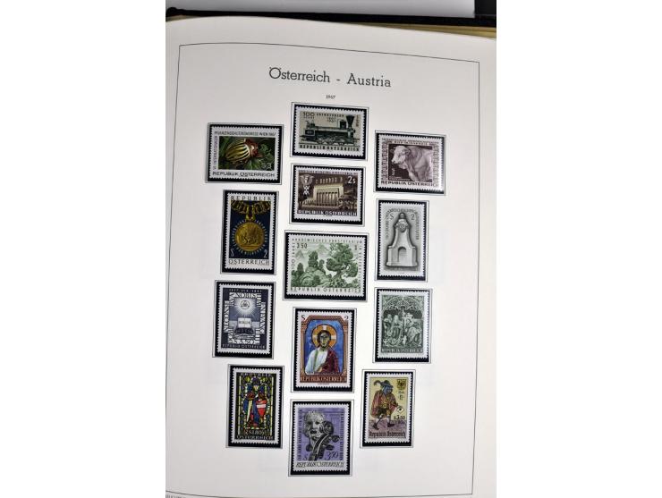 1945/2006, ab Mi.-Nr. 697 in den Hauptnummern bis auf Renner geschnitten und Mi.-Nr. 952-954 (ungebraucht) kpl. postfrische S
