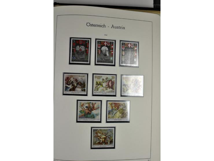 1945/2006, ab Mi.-Nr. 697 in den Hauptnummern bis auf Renner geschnitten und Mi.-Nr. 952-954 (ungebraucht) kpl. postfrische S