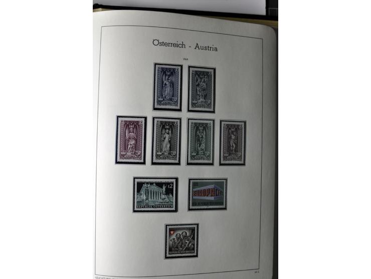 1945/2006, ab Mi.-Nr. 697 in den Hauptnummern bis auf Renner geschnitten und Mi.-Nr. 952-954 (ungebraucht) kpl. postfrische S